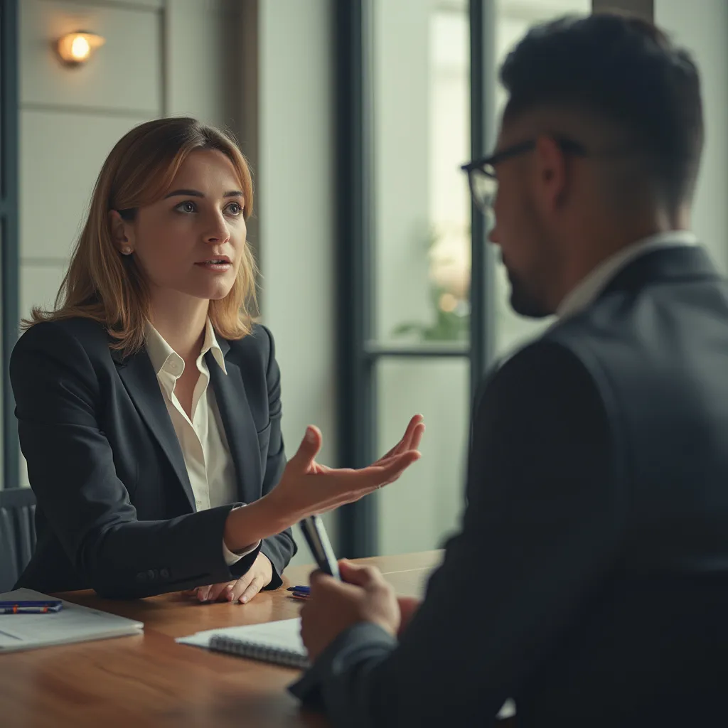 Espace de travail collaboratif moderne